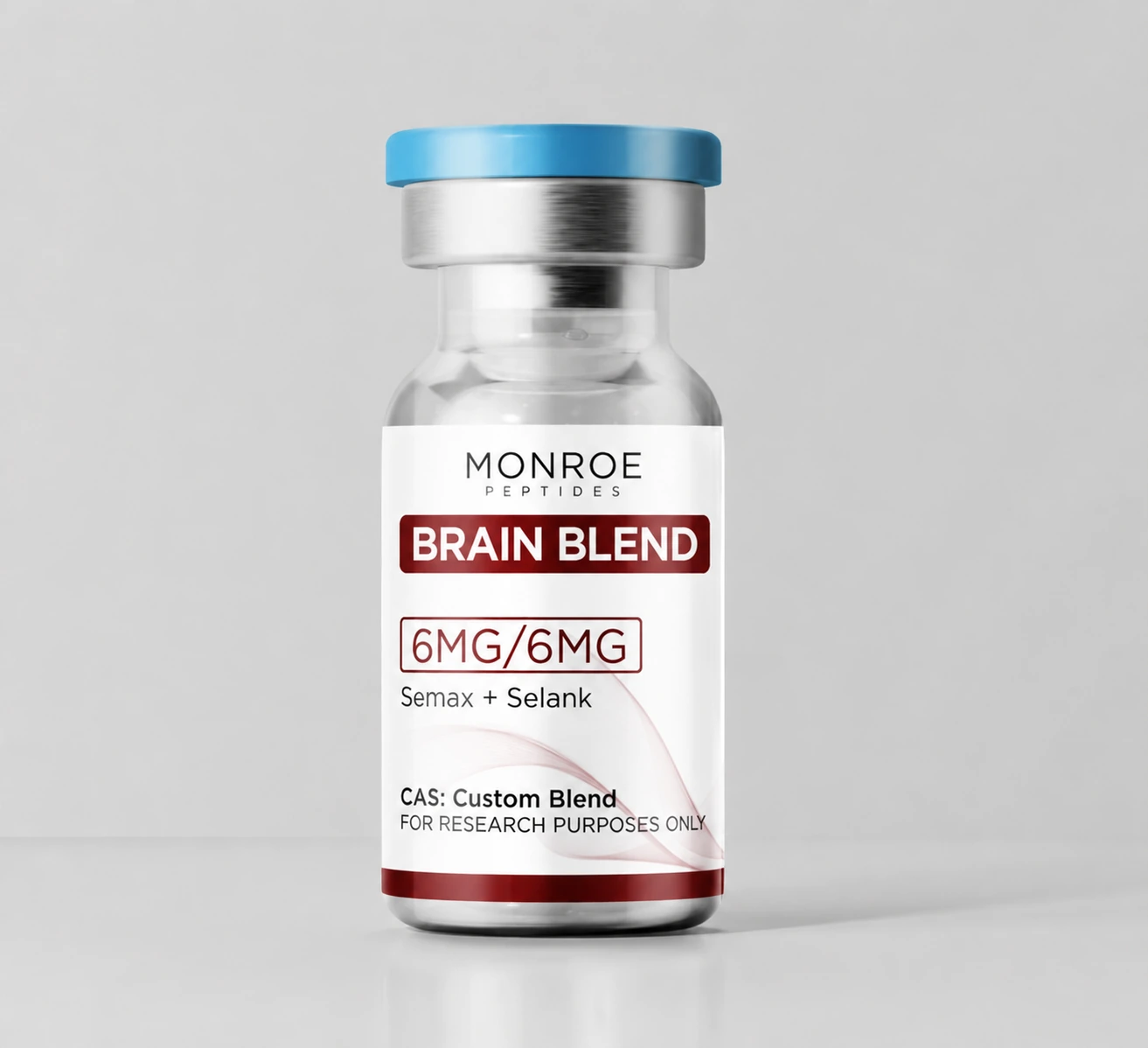 Brain Blend — 6mg/6mg vial; product photograph