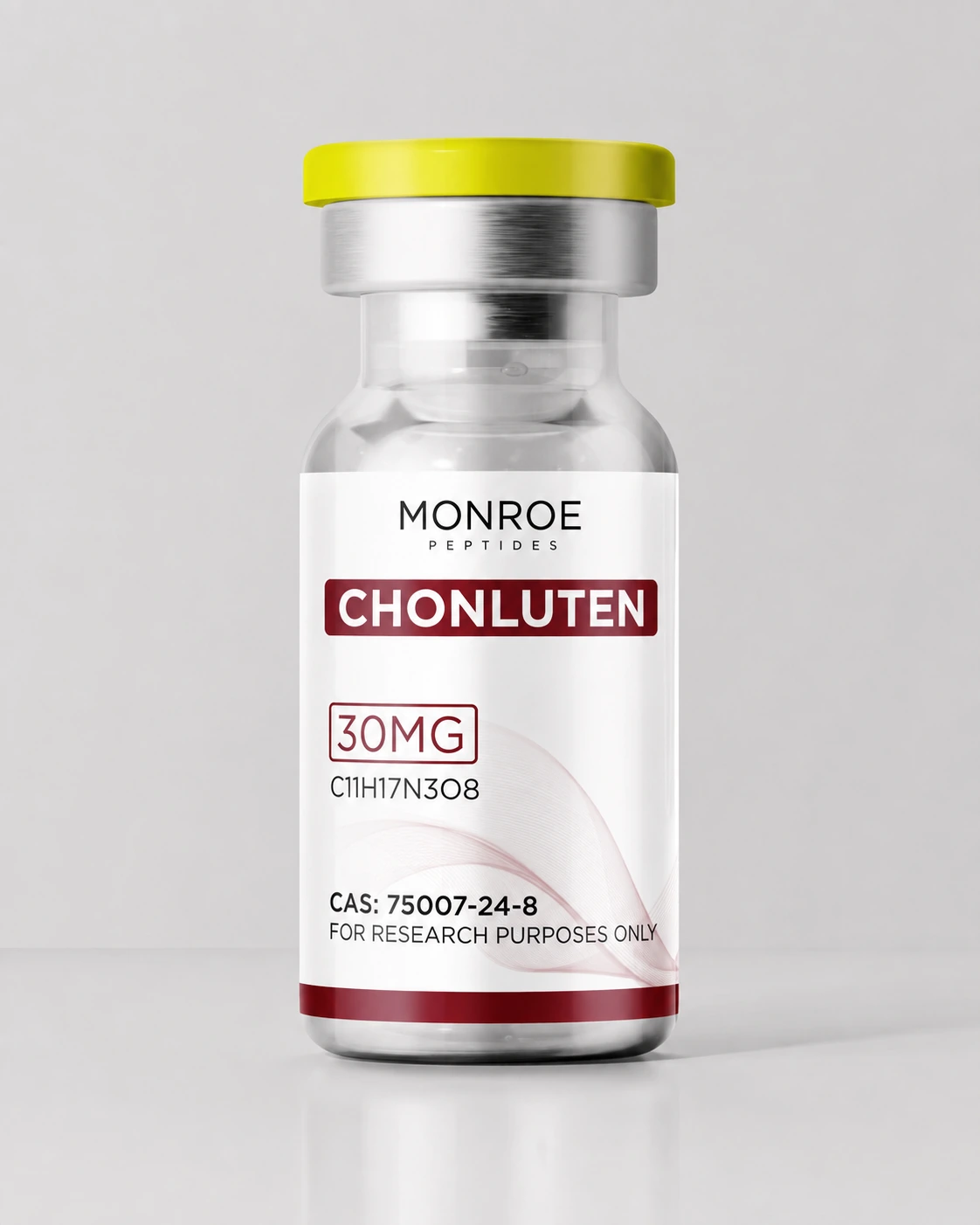 Chonluten — 30mg vial; product photograph