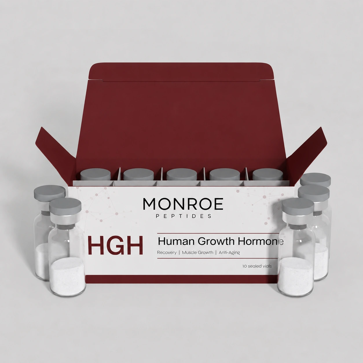 HGH – Batch GGC38 280iu Kit — GGC38 kit packaging; product photograph