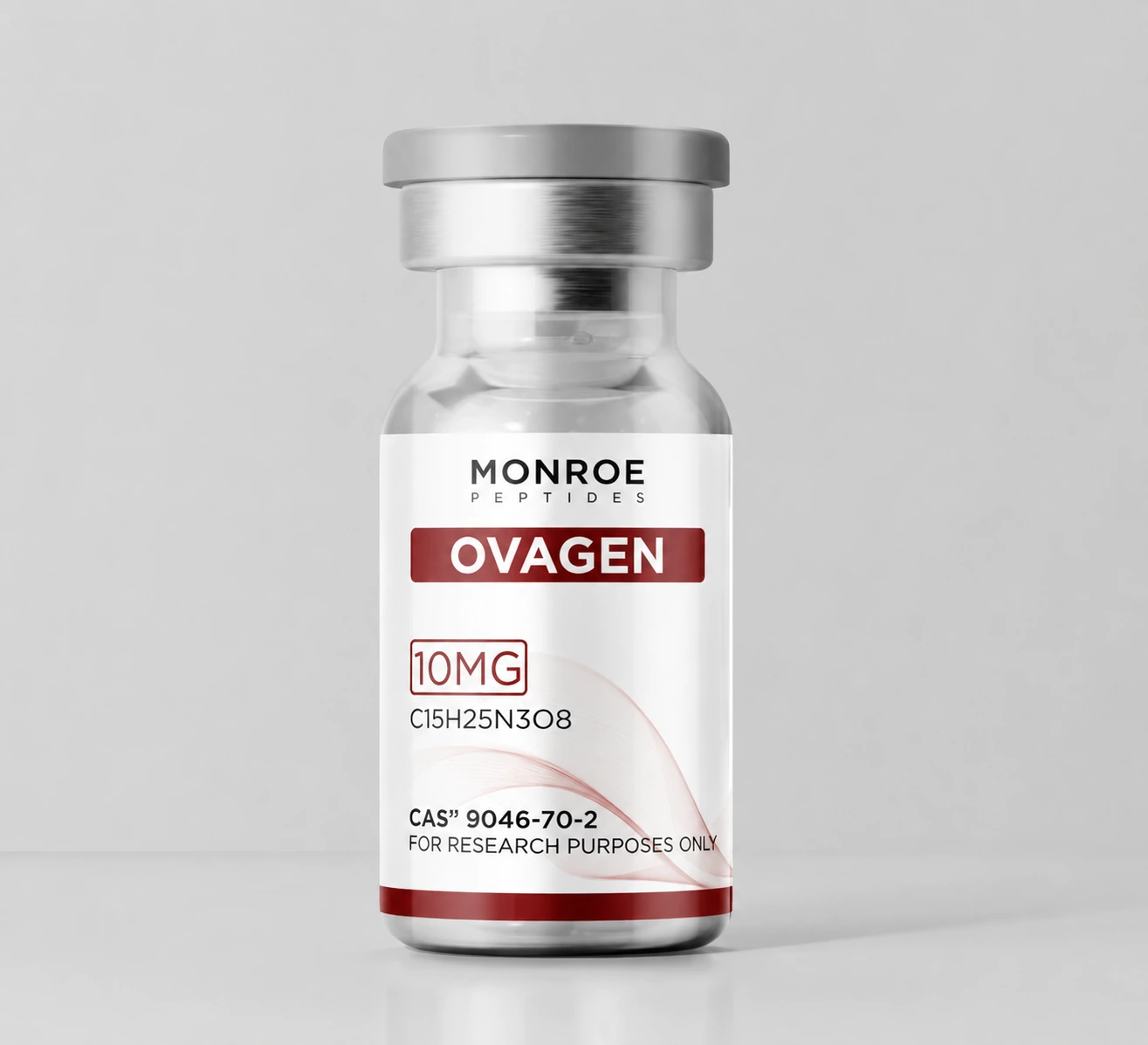Ovagen — 10mg vial; product photograph